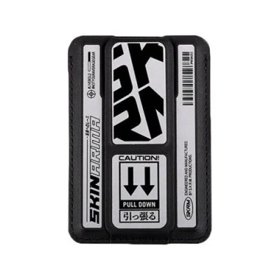 Skinarma Kado Kira Kobai Wallet Mag-Charge Card Holder With Grip Stand - Chrome